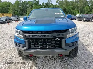 2021 Chevrolet Colorado 4WD ZR2 z VIN 1GCGTEEN7M1157788, wystawiony jako Copart lot #58042845 z przebiegiem 49 008 mil mil oraz Szkoda całkowita • Salvage title. Historia ofert i sprzedaży dostępna na DreamBid. Obrazek 13.