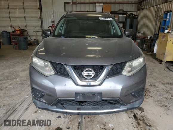 2016 Nissan Rogue S with VIN KNMAT2MT9GP661720, listed as a Copart auction lot 53524675 with 93,111 mi miles and Salvage Title. Bid and sale history available at DreamBid. Image 5.