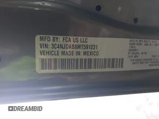 2021 Jeep Compass Sport с VIN 3C4NJDAB8MT591231, выставлен на аукционе IAAI как лот 42206506 с пробегом 69 976 миль миль и . История ставок и продаж доступна на DreamBid. Изображение 9.