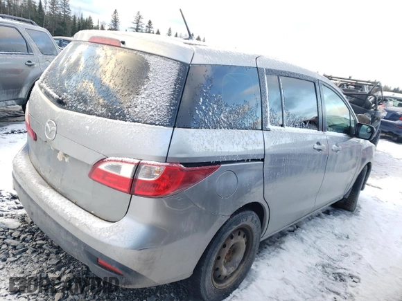 2015 Mazda 5 Touring with VIN JM1CW2CL3F0181018, listed as a Copart auction lot 80657164 with 382,062 mi miles and Salvage title. Bid and sale history available at DreamBid. Image 3.