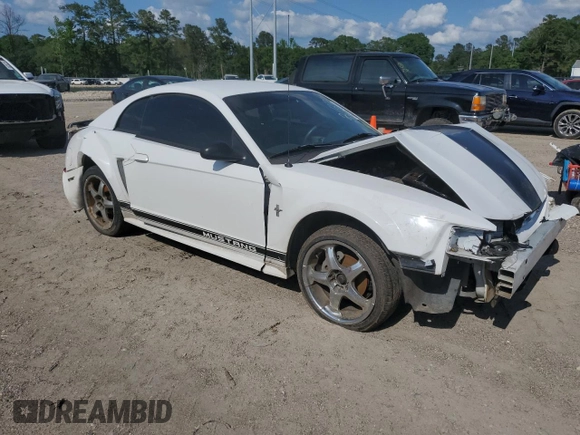 2002 Ford Mustang Standard z VIN 1FAFP40472F127785, wystawiony jako Copart lot #54434635 z przebiegiem Nie podano mil oraz Szkoda całkowita • Salvage title. Historia ofert i sprzedaży dostępna na DreamBid. Obrazek 4.