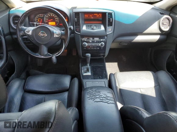 2010 Nissan Maxima SV with VIN 1N4AA5AP1AC871408, listed as a Copart auction lot 50430555 with 191,086 mi miles and Salvage title. Bid and sale history available at DreamBid. Image 8.