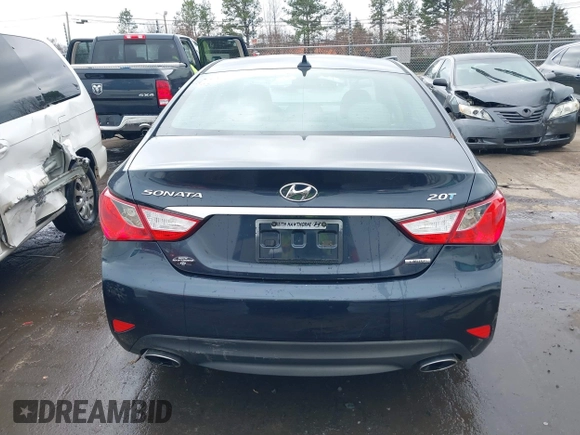 2014 Hyundai Sonata Limited with VIN 5NPEC4ABXEH934116, listed as a IAAI auction lot 41546415 with 105,136 mi miles and . Bid and sale history available at DreamBid. Image 16.