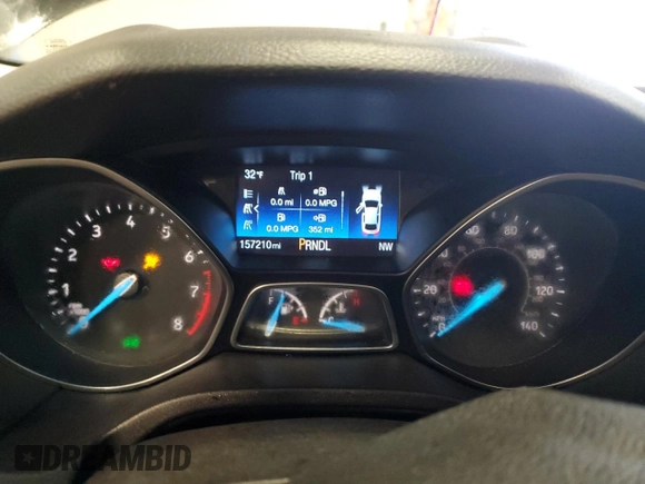 2015 Ford Focus SE with VIN 1FADP3F29FL329140, listed as a Copart auction lot 44765425 with 157,210 mi miles and Non Repairable. Bid and sale history available at carsss.com. Image 9.