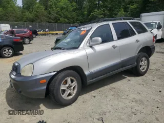 2003 Hyundai Santa Fe GLS z VIN KM8SC13D83U431652, wystawiony jako Copart lot #56057425 z przebiegiem 295 806 mil mil oraz Szkoda całkowita • Salvage title. Historia ofert i sprzedaży dostępna na DreamBid. Obrazek 1.