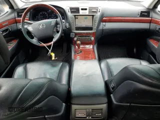 2012 Lexus LS 460 with VIN JTHCL5EF0C5014582, listed as a Copart auction lot 61168325 with 145,708 mi miles and Salvage title. Bid and sale history available at DreamBid. Image 8.