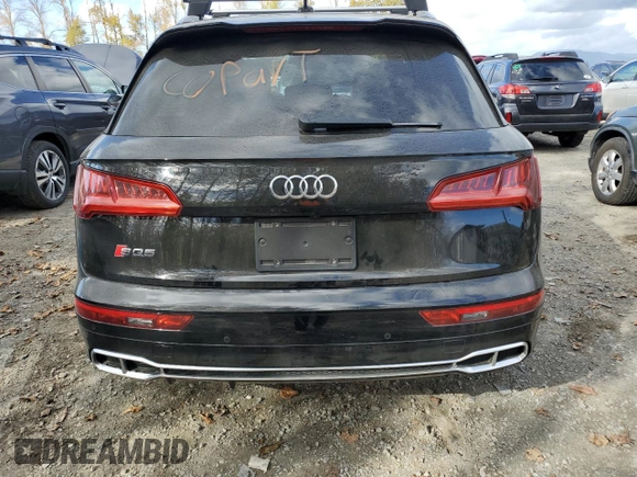 2018 Audi SQ5 Premium Plus with VIN WA1A4AFY0J2200260, listed as a Copart auction lot 74097954 with 61,514 mi miles and Salvage Title. Bid and sale history available at DreamBid. Image 6.