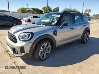 2023 MINI Countryman Cooper S with VIN WMZ53BR04P3P97731, listed as a Copart auction lot 75090604 with 28,896 mi miles and Salvage Title. Bid and sale history available at carsss.com. Image 1.