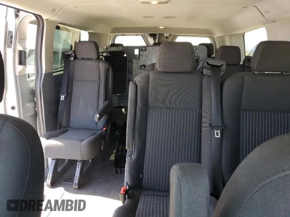 2015 Ford Transit XL with VIN 1FMZK1YMXFKB16362, listed as a Copart auction lot 57024515 with 112,665 mi miles and Salvage title. Bid and sale history available at DreamBid. Image 10.