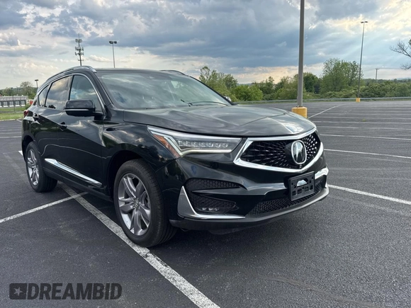 2021 Acura RDX Advance with VIN 5J8TC2H78ML032167, listed as a Copart auction lot 56598535 with 36,057 mi miles and Salvage title. Bid and sale history available at DreamBid. Image 1.