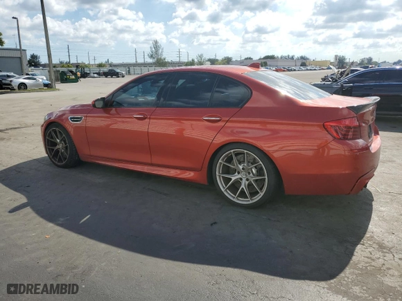 2014 BMW M5 with VIN WBSFV9C58ED097898, listed as a Copart auction lot 86151234 with 60,470 mi miles and Clean Title. Bid and sale history available at carsss.com. Image 2.
