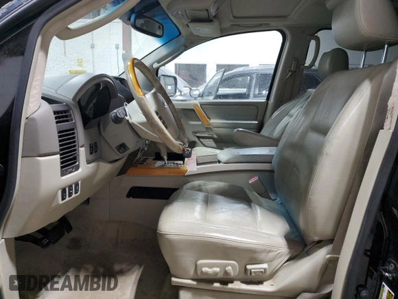 2007 Infiniti QX56 with VIN 5N3AA08C97N800618, listed as a Copart auction lot 89098995 with 170,047 mi miles and Salvage Title. Bid and sale history available at carsss.com. Image 7.