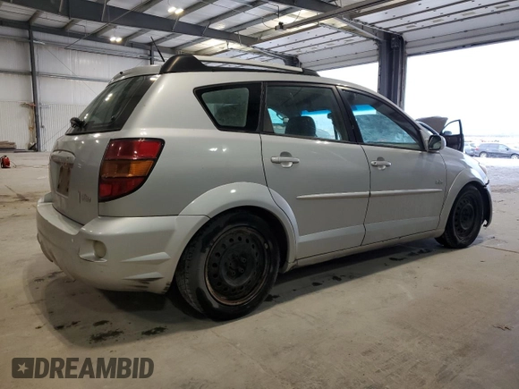 2005 Pontiac Vibe with VIN 5Y2SL63845Z404796, listed as a Copart auction lot 49897135 with 233,050 mi miles and Salvage Title. Bid and sale history available at carsss.com. Image 3.