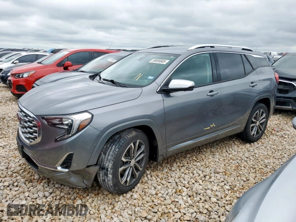 2019 GMC Terrain Denali with VIN 3GKALSEX9KL142399, listed as a Copart auction lot 59095885 with 78,999 mi miles and Salvage title. Bid and sale history available at DreamBid. Image 1.