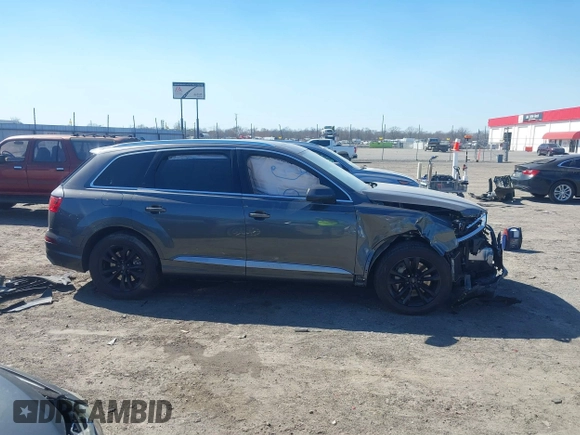 2019 Audi Q7 Premium with VIN WA1AAAF71KD007167, listed as a IAAI auction lot 41685423 with 84,632 mi miles and . Bid and sale history available at DreamBid. Image 13.