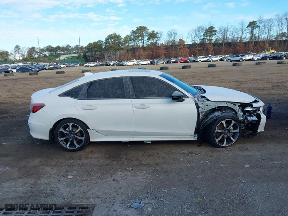 2025 Honda Civic Sedan Hybrid Sport with VIN 2HGFE4F81SH305989, listed as a IAAI auction lot 41193041 with NaN miles. Bid and sale history available at carsss.com. Image 12.