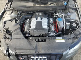 2012 Audi S4 Prestige with VIN WAUKGAFL6CA082324, listed as a Copart auction lot 45993045 with 57,768 mi miles and Salvage Title. Bid and sale history available at carsss.com. Image 12.
