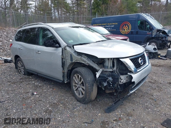 2016 Nissan Pathfinder S with VIN 5N1AR2MM7GC609075, listed as a IAAI auction lot 41936684 with 114,968 mi miles and . Bid and sale history available at DreamBid. Image 6.