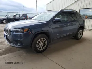 2020 Jeep Cherokee Latitude with VIN 1C4PJMCX4LD548236, listed as a Copart auction lot 51215994 with 65,381 mi miles and Salvage Title. Bid and sale history available at carsss.com. Image 1.