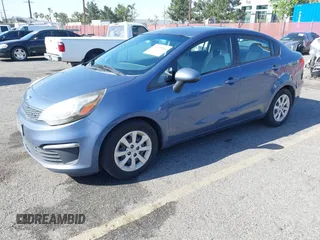 2016 Kia Rio LX with VIN KNADM4A32G6648191, listed as a IAAI auction lot 41925984 with 187,116 mi miles. Bid and sale history available at carsss.com. Image 2.
