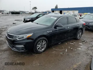2020 Kia Optima LX with VIN 5XXGT4L30LG396825, listed as a Copart auction lot 50509005 with 93,860 mi miles and Salvage title. Bid and sale history available at DreamBid. Image 1.