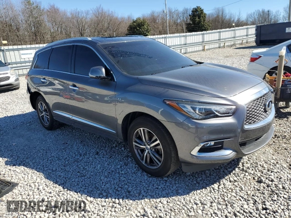 2018 Infiniti QX60 with VIN 5N1DL0MM4JC518114, listed as a Copart auction lot 46707945 with 88,327 mi miles and Salvage Title. Bid and sale history available at carsss.com. Image 4.