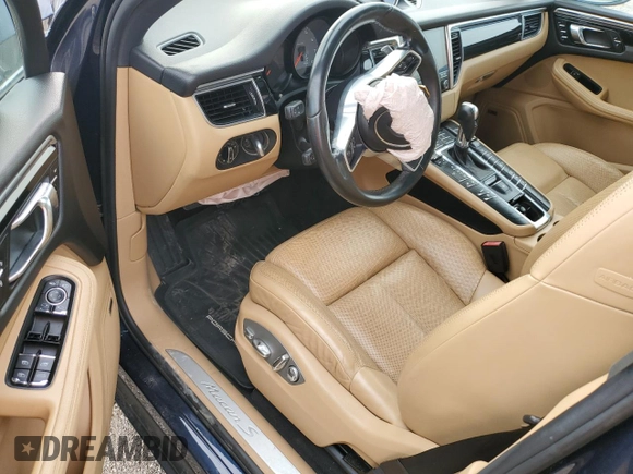 2017 Porsche Macan S with VIN WP1AB2A5XHLB16321, listed as a Copart auction lot 55075665 with Not Provided miles and Clean Title. Bid and sale history available at DreamBid. Image 8.