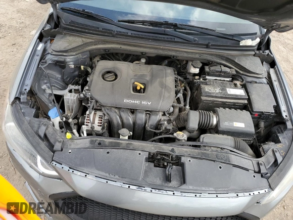 2018 Hyundai Elantra SEL z VIN KMHD84LFXJU599741, wystawiony jako Copart lot #53641575 z przebiegiem 56 600 mil mil oraz Szkoda całkowita • Salvage title. Historia ofert i sprzedaży dostępna na DreamBid. Obrazek 11.