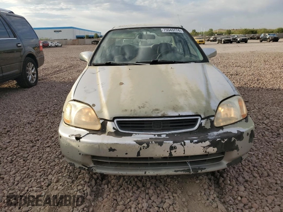 1997 Honda Civic EX z VIN 2HGEJ8647VH587457, wystawiony jako Copart lot #75543774 z przebiegiem 199 690 mil mil oraz Czysty tytuł • Clean title. Historia ofert i sprzedaży dostępna na DreamBid. Obrazek 5.