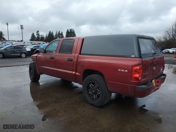 2010 Dodge Dakota Bighorn/Lonestar with VIN 1D7CW3GK4AS225411, listed as a Copart auction lot 48084595 with 0 mi miles and Salvage Title. Bid and sale history available at carsss.com. Image 2.
