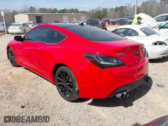 2013 Hyundai Genesis Coupe R-Spec z VIN KMHHT6KD5DU097915, wystawiony jako IAAI lot #41813059 z przebiegiem 150 393 mil mil oraz . Historia ofert i sprzedaży dostępna na DreamBid. Obrazek 3.