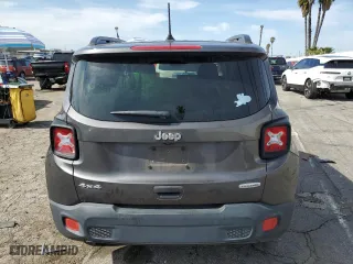 2018 Jeep Renegade Latitude with VIN ZACCJBBB7JPH63035, listed as a Copart auction lot 45544115 with 106,681 mi miles and Salvage Title. Bid and sale history available at carsss.com. Image 6.