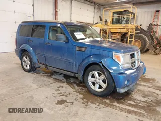 2007 Dodge Nitro SLT with VIN 1D8GU58KX7W614584, listed as a IAAI auction lot 41036412 with 177,523 mi miles. Bid and sale history available at carsss.com. Image 1.