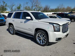 2017 GMC Yukon Denali with VIN 1GKS2CKJ5HR310702, listed as a Copart auction lot 51914245 with 115,205 mi miles and Salvage Title. Bid and sale history available at carsss.com. Image 4.
