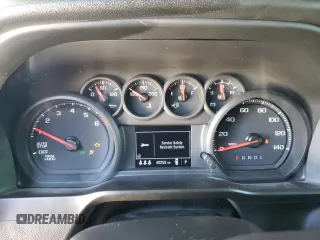 2024 Chevrolet Silverado 1500 Custom with VIN 1GCPABEK0RZ160714, listed as a Copart auction lot 47408245 with 40,259 mi miles and Salvage Title. Bid and sale history available at DreamBid. Image 9.