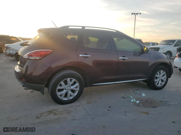 2014 Nissan Murano LE with VIN JN8AZ1MU5EW419256, listed as a Copart auction lot 87740975 with 71,515 mi miles and Salvage Title. Bid and sale history available at carsss.com. Image 3.