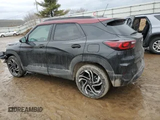 2025 Chevrolet TrailBlazer RS with VIN KL79MTSL0SB067965, listed as a Copart auction lot 47525915 with 5,002 mi miles and Salvage Title. Bid and sale history available at carsss.com. Image 2.