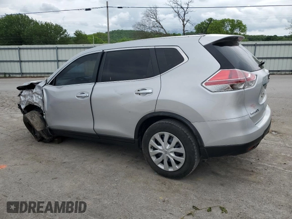 2015 Nissan Rogue SV with VIN KNMAT2MT6FP576395, listed as a Copart auction lot 54565935 with 143,259 mi miles and Salvage Title. Bid and sale history available at DreamBid. Image 2.