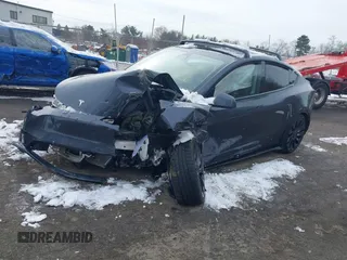 2023 Tesla Model Y Performance with VIN 7SAYGDEF0PF834822, listed as a IAAI auction lot 41547678 with Not Provided miles and . Bid and sale history available at DreamBid. Image 18.