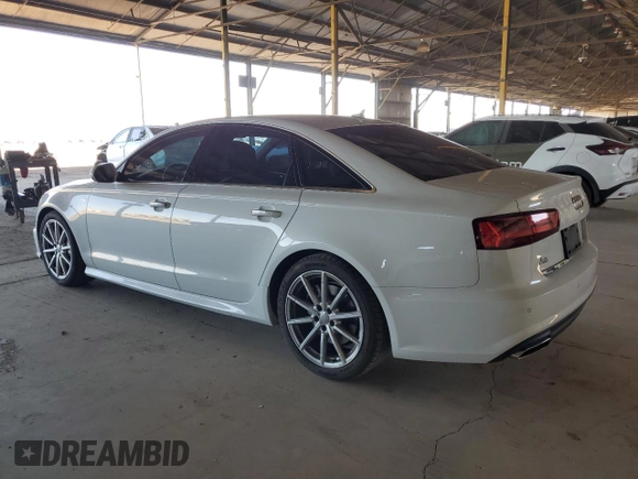 2017 Audi A6 Premium Plus with VIN WAUD8AFC8HN092536, listed as a Copart auction lot 62597345 with 97,570 mi miles and Salvage title. Bid and sale history available at DreamBid. Image 2.