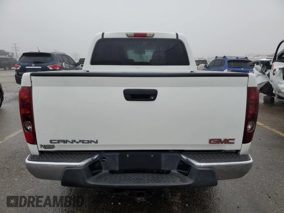 2004 GMC Canyon 1SB SLE Z85 with VIN 1GTCS136348213545, listed as a Copart auction lot 85020254 with 190,093 mi miles and Salvage Title. Bid and sale history available at carsss.com. Image 6.