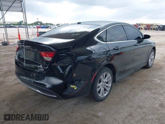2015 Chrysler 200 Limited with VIN 1C3CCCAB2FN719935, listed as a IAAI auction lot 42191027 with 156,132 mi miles and . Bid and sale history available at DreamBid. Image 4.