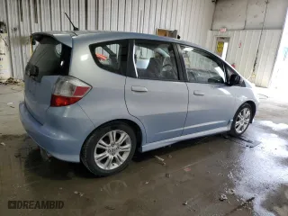 2009 Honda Fit Sport w/Navi with VIN JHMGE88639S042492, listed as a Copart auction lot 50890105 with 132,339 mi miles and Salvage Title. Bid and sale history available at carsss.com. Image 3.
