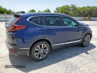 2020 Honda CR-V Touring with VIN 7FARW1H94LE002651, listed as a Copart auction lot 65023475 with 65,507 mi miles and Salvage title. Bid and sale history available at DreamBid. Image 3.