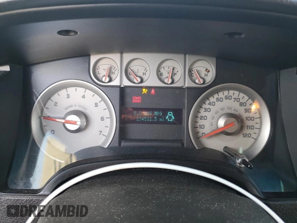 2010 Ford F-150 XL with VIN 1FTFW1CV0AKE33166, listed as a Copart auction lot 50137315 with 234,532 mi miles and Salvage Title. Bid and sale history available at carsss.com. Image 9.