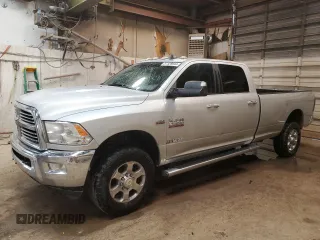 2018 Ram 2500 Big Horn with VIN 3C6UR5JJ6JG164823, listed as a Copart auction lot 57328044 with 194,485 mi miles and Salvage Title. Bid and sale history available at carsss.com. Image 1.