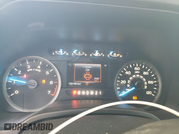 2017 Ford F-150 XL with VIN 1FTEW1CF5HKE05412, listed as a Copart auction lot 65980925 with 122,133 mi miles and Clean title. Bid and sale history available at DreamBid. Image 9.