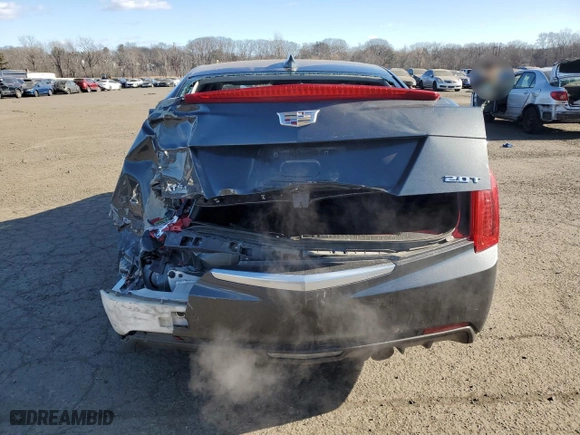 2015 Cadillac ATS Sedan Standard AWD with VIN 1G6AG5RX8F0135123, listed as a Copart auction lot 87646585 with 130,446 mi miles and Salvage Title. Bid and sale history available at carsss.com. Image 6.