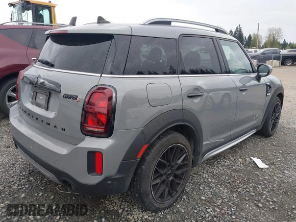 2022 MINI Countryman Cooper S with VIN WMZ83BR08N3N91662, listed as a IAAI auction lot 41949237 with 39,291 mi miles and . Bid and sale history available at DreamBid. Image 4.