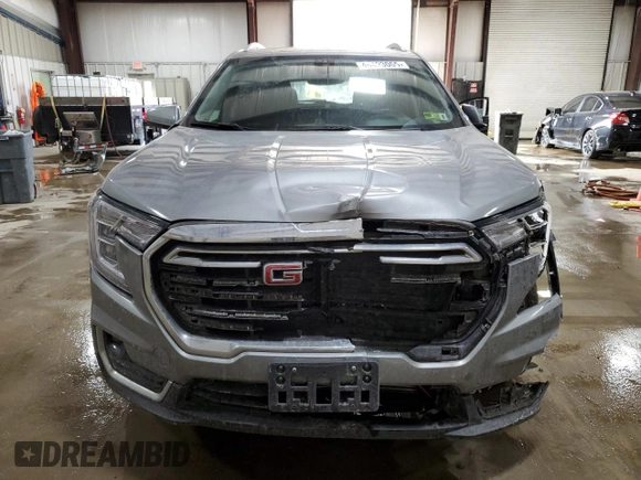 2023 GMC Terrain SLT with VIN 3GKALVEG5PL126287, listed as a Copart auction lot 46403065 with 37,683 mi miles and Salvage Title. Bid and sale history available at carsss.com. Image 5.